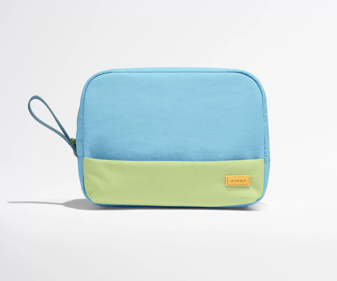 Kids Toiletry Bag in Dragonfly Blue