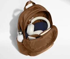 Large Featherlight Backpack in Amaro Brown