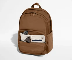 Large Featherlight Backpack in Amaro Brown