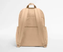 Large Featherlight Backpack in Camel Brown
