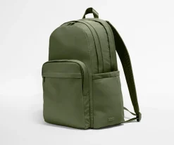 Large Featherlight Backpack in Olive Green