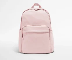 Large Featherlight Backpack in Blush Pink