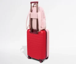 Large Featherlight Backpack in Blush Pink