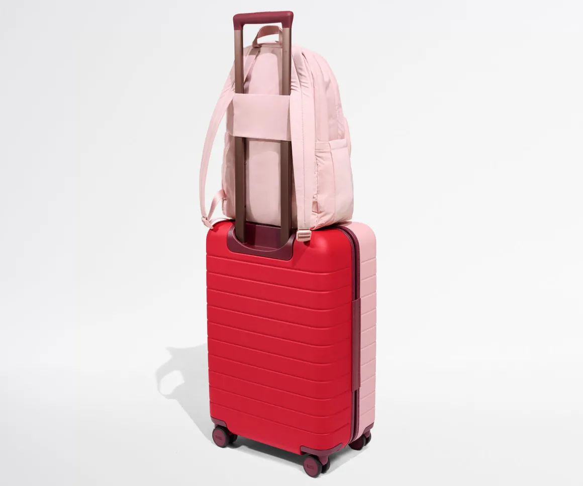 Large Featherlight Backpack in Blush Pink
