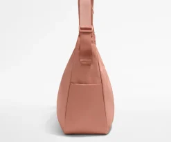 Large Featherlight Crossbody in Clay Pink