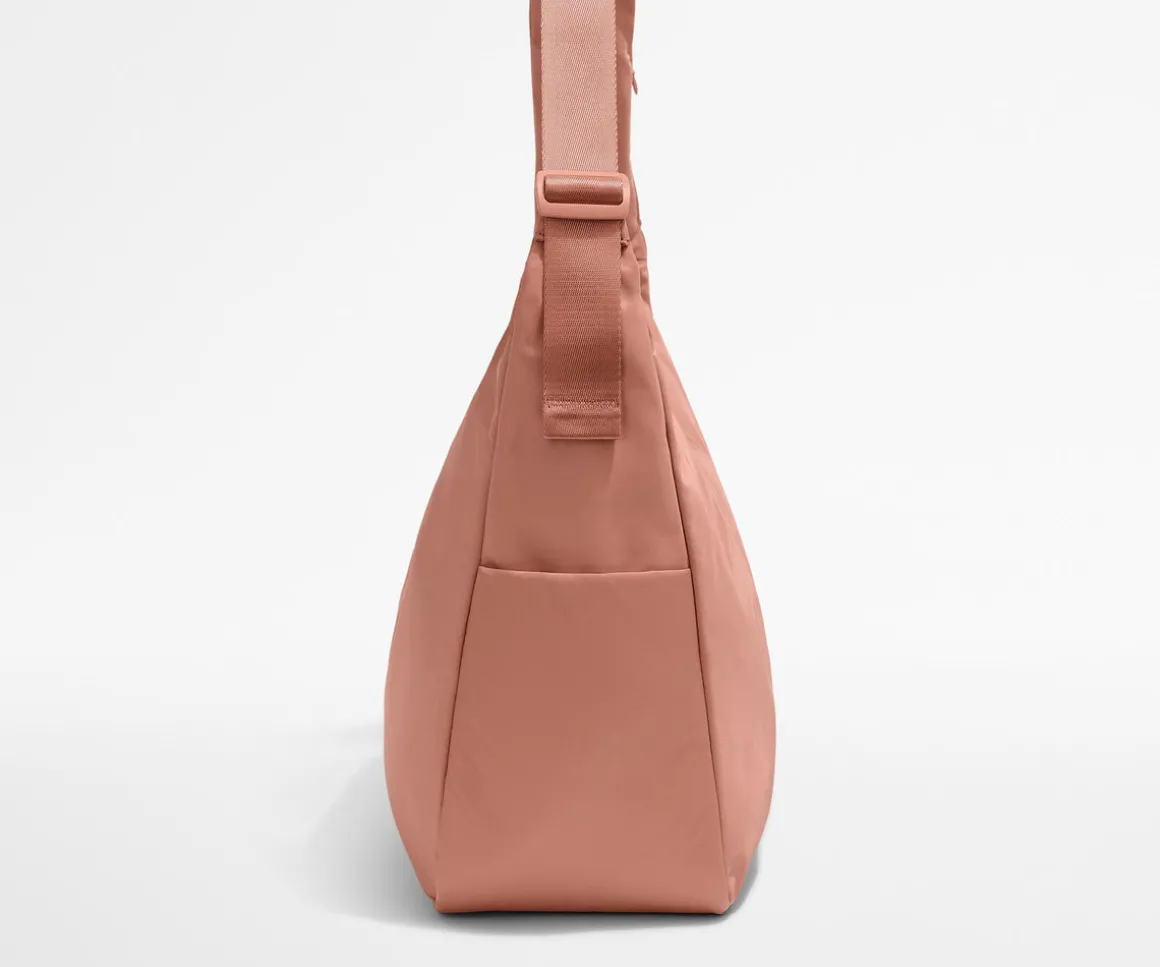 Large Featherlight Crossbody in Clay Pink