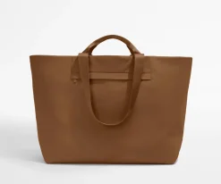 Large Featherlight Tote in Amaro Brown