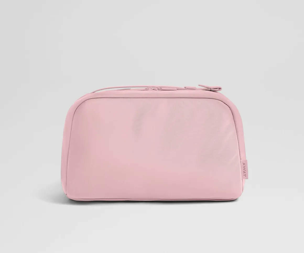 Large Toiletry Bag in Blush Pink