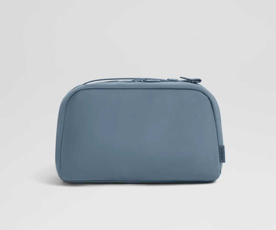 Large Toiletry Bag in Coast Blue