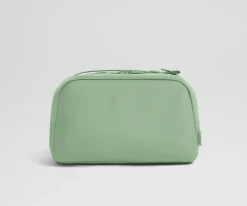 Large Toiletry Bag in Sea Green