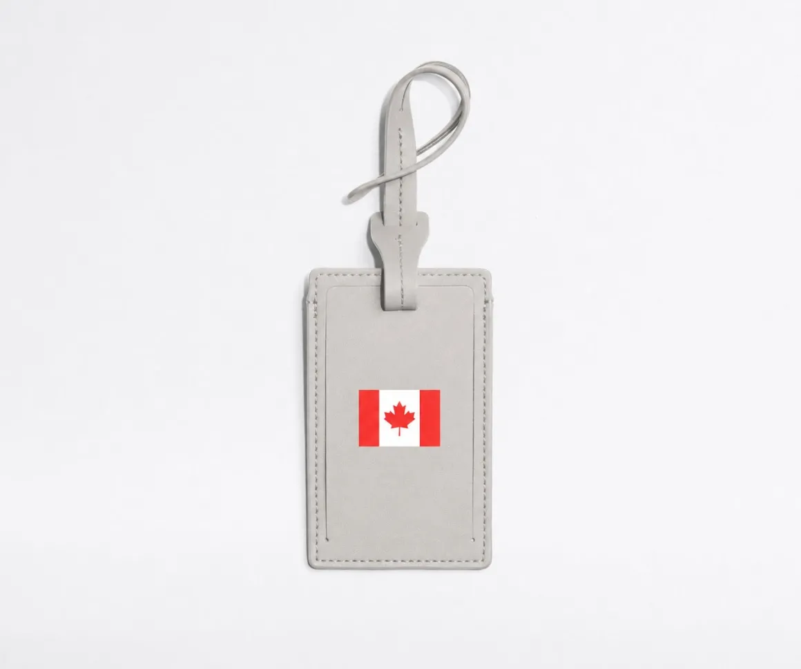 Match Day Luggage Tag in Canada (Flag)