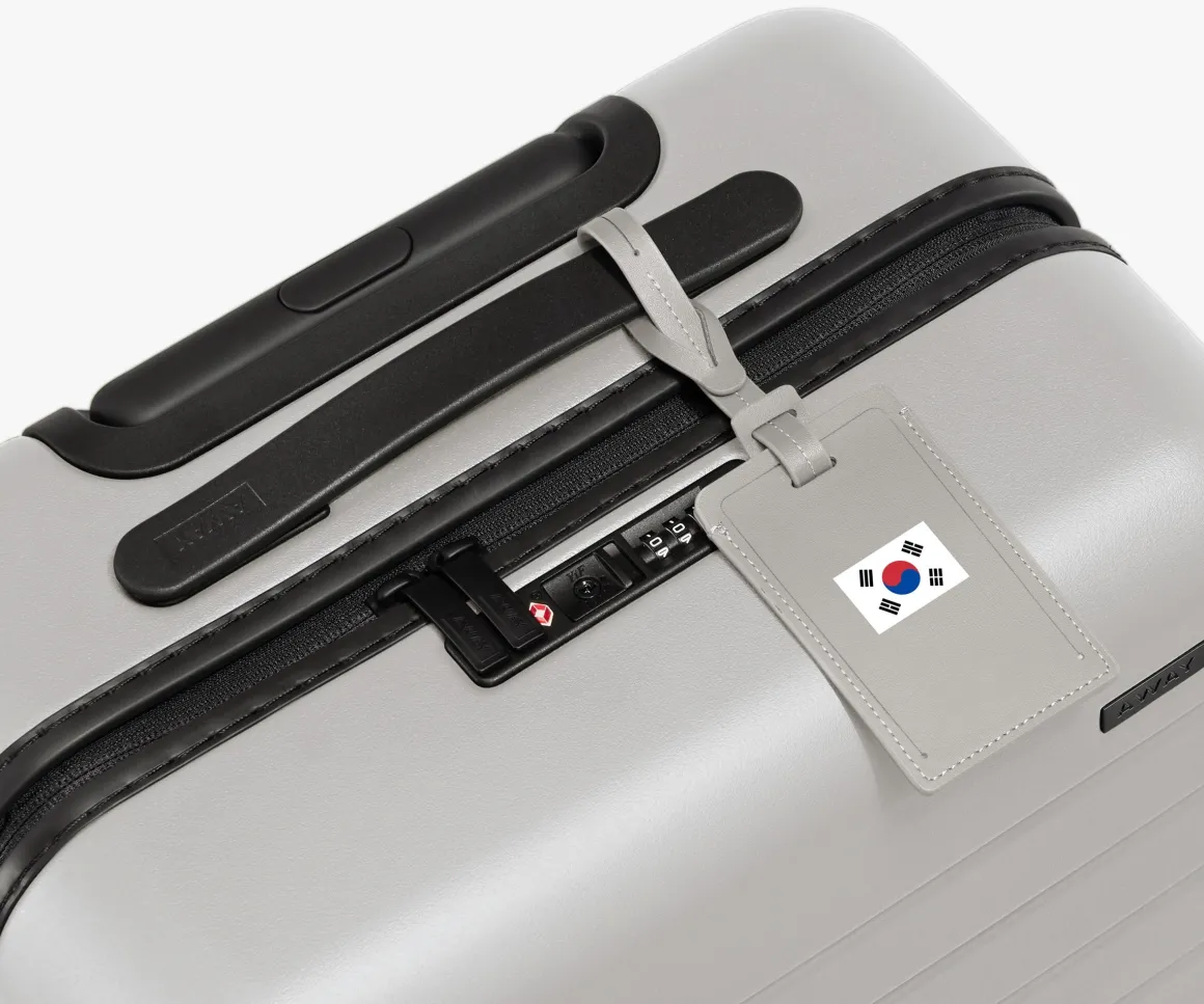Match Day Luggage Tag in South Korea (Flag)