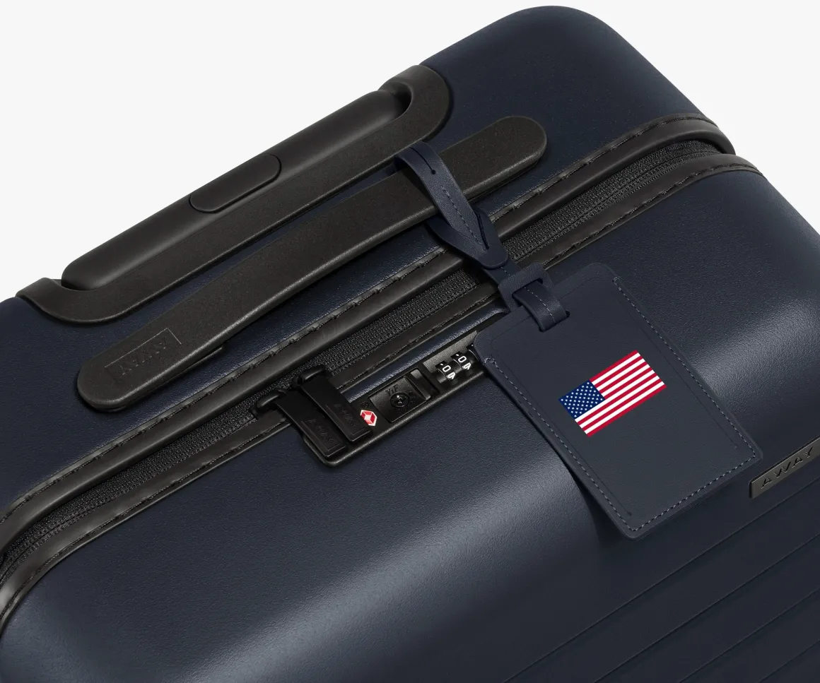 Match Day Luggage Tag in USA (Flag)