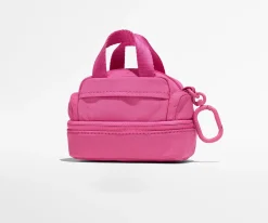Micro Weekender Charm in Island Pink