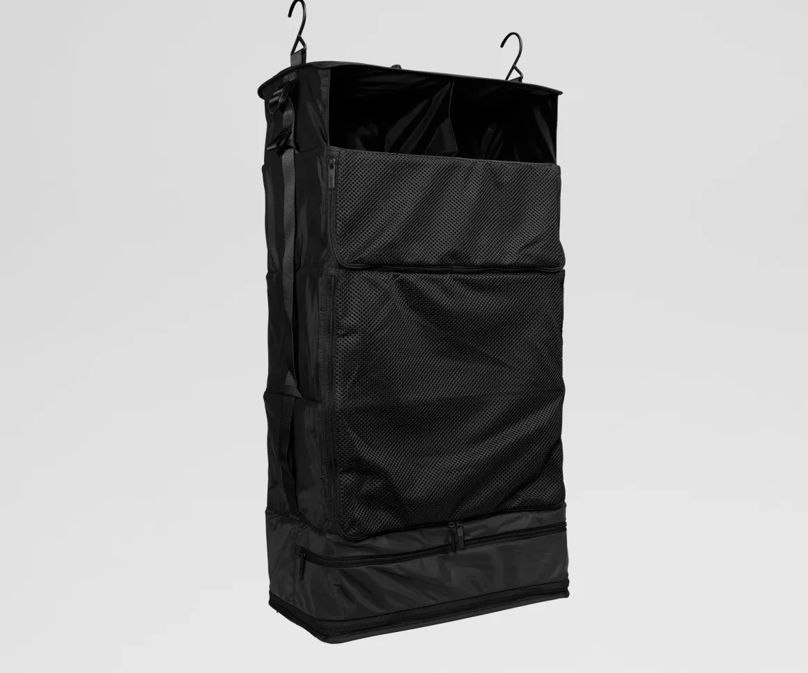 PackAway™ Checked Compression Closet in Jet Black