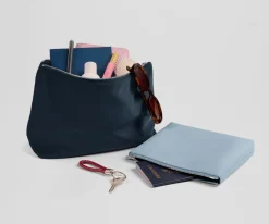 Pouch Duo in Arctic Blue