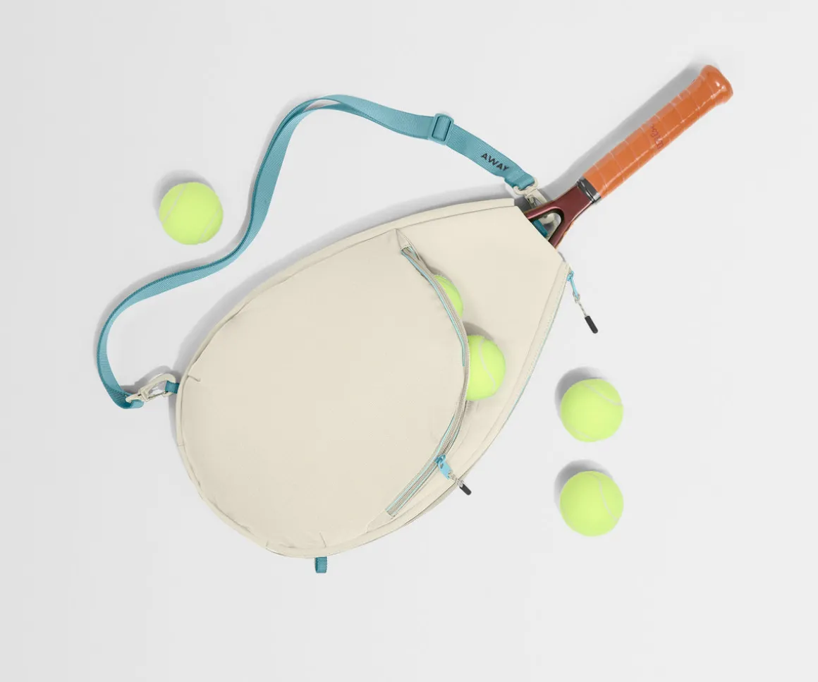 Racket Bag in Salt White