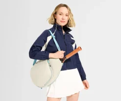 Racket Bag in Salt White