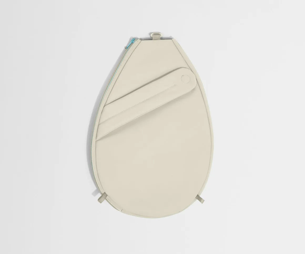 Racket Bag in Salt White
