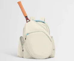 Racket Bag in Salt White