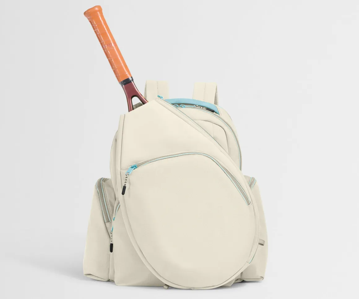 Racket Bag in Salt White
