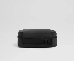 Small Toiletry Bag in Jet Black