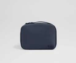 Small Toiletry Bag in Navy Blue