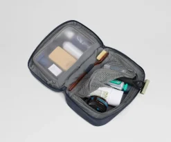 Small Toiletry Bag in Navy Blue
