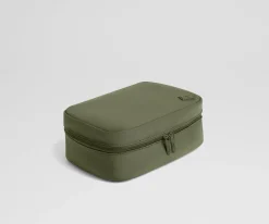 Small Toiletry Bag in Olive Green