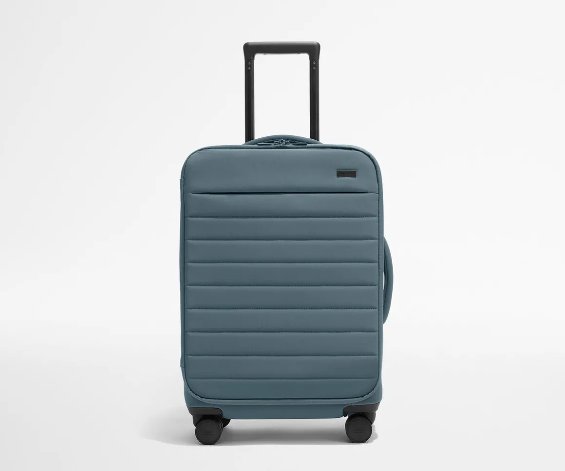 Softside Bigger Carry-On in Coast Blue
