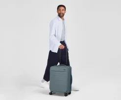 Softside Bigger Carry-On in Coast Blue