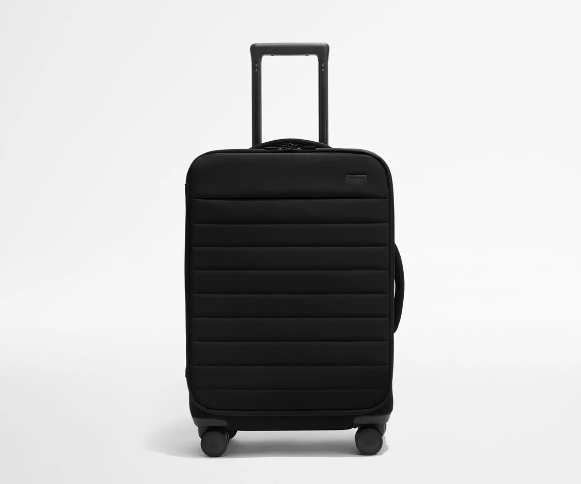 Softside Bigger Carry-On in Jet Black