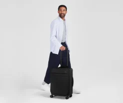 Softside Bigger Carry-On in Jet Black