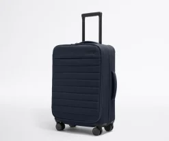 Softside Bigger Carry-On in Navy Blue