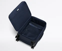 Softside Bigger Carry-On in Navy Blue