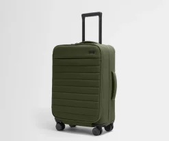 Softside Bigger Carry-On in Olive Green
