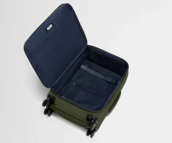 Softside Bigger Carry-On in Olive Green
