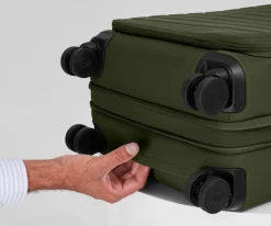 Softside Bigger Carry-On in Olive Green