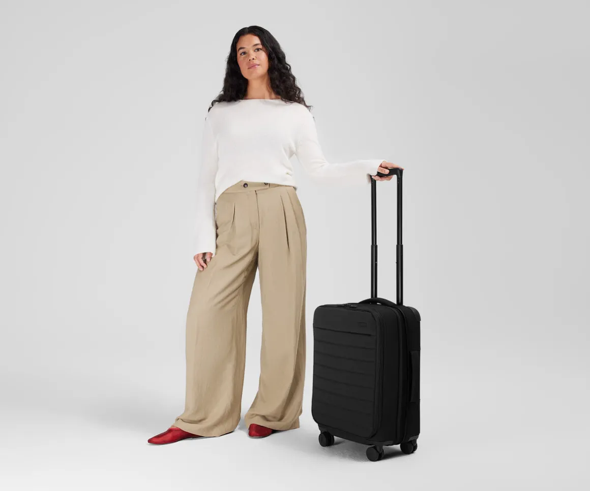 Softside Carry-On in Jet Black