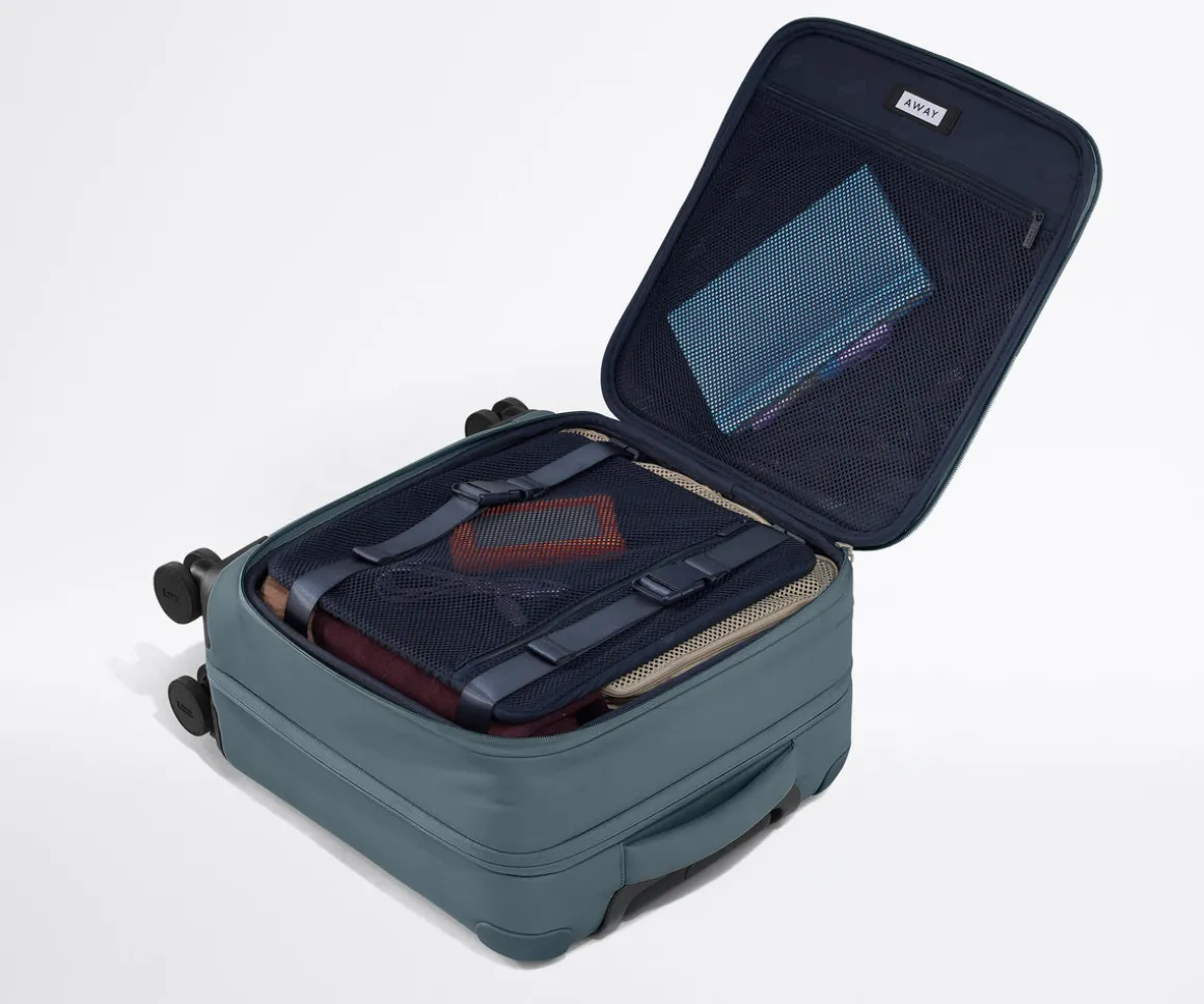 Softside Compact Carry-On in Coast Blue