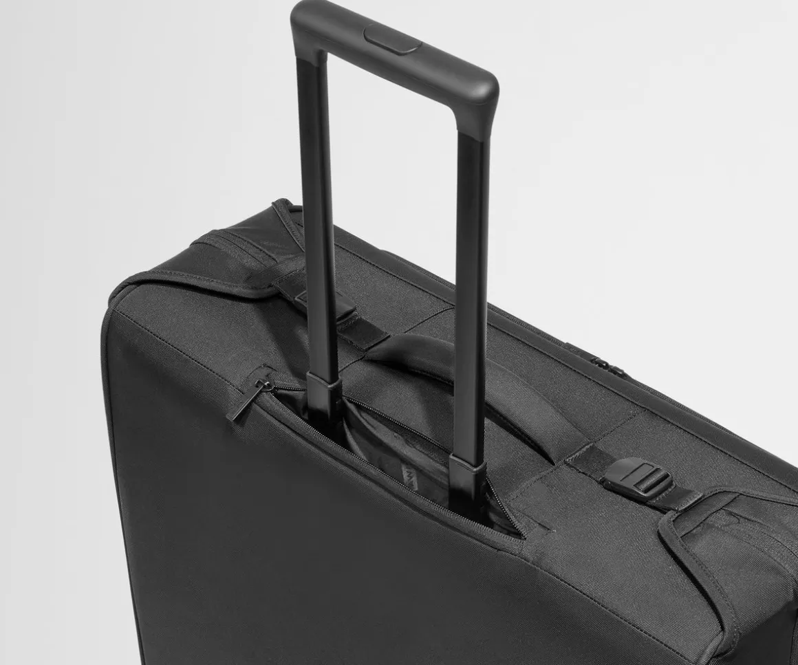 Softside Garment Roller in Jet Black