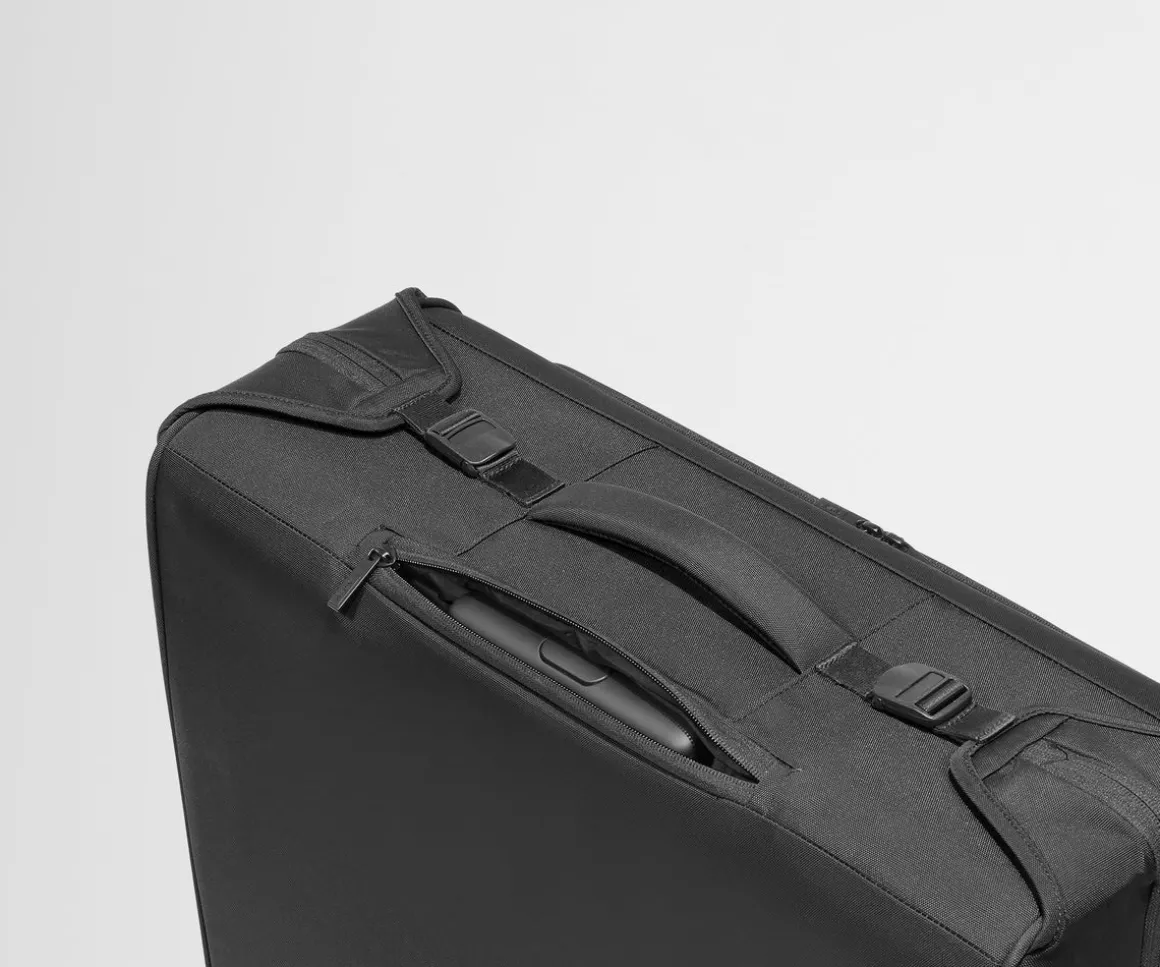 Softside Garment Roller in Jet Black