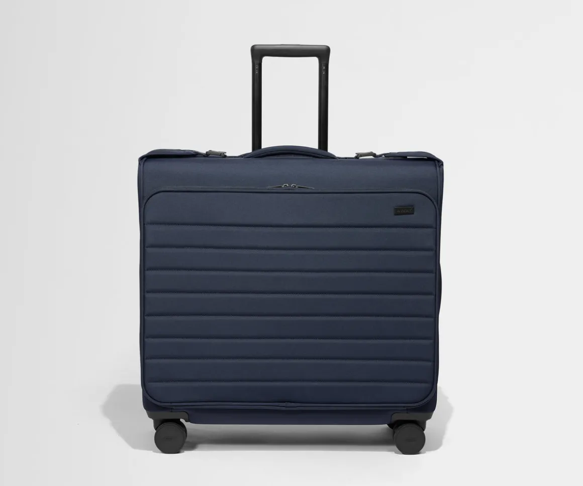 Softside Garment Roller in Navy Blue