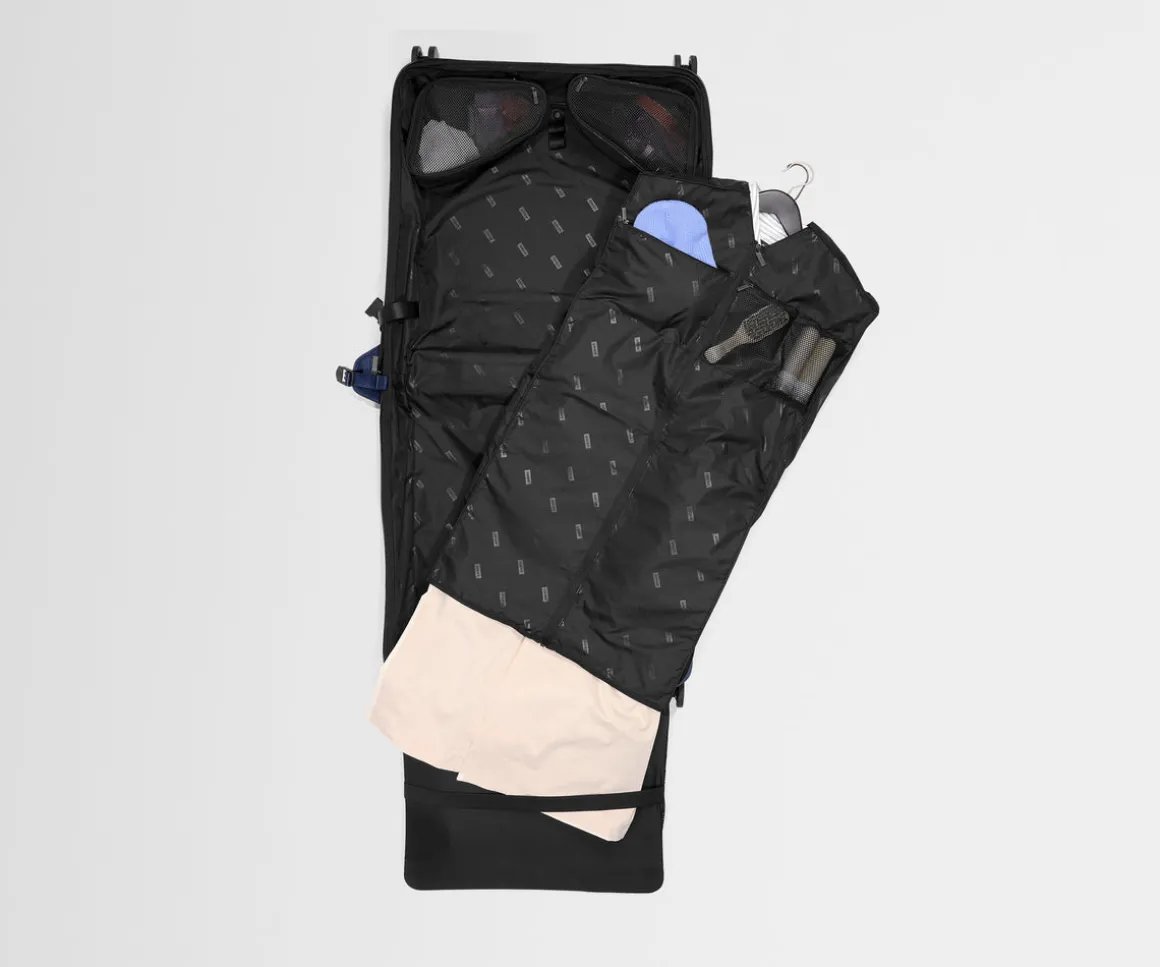 Softside Garment Roller in Navy Blue