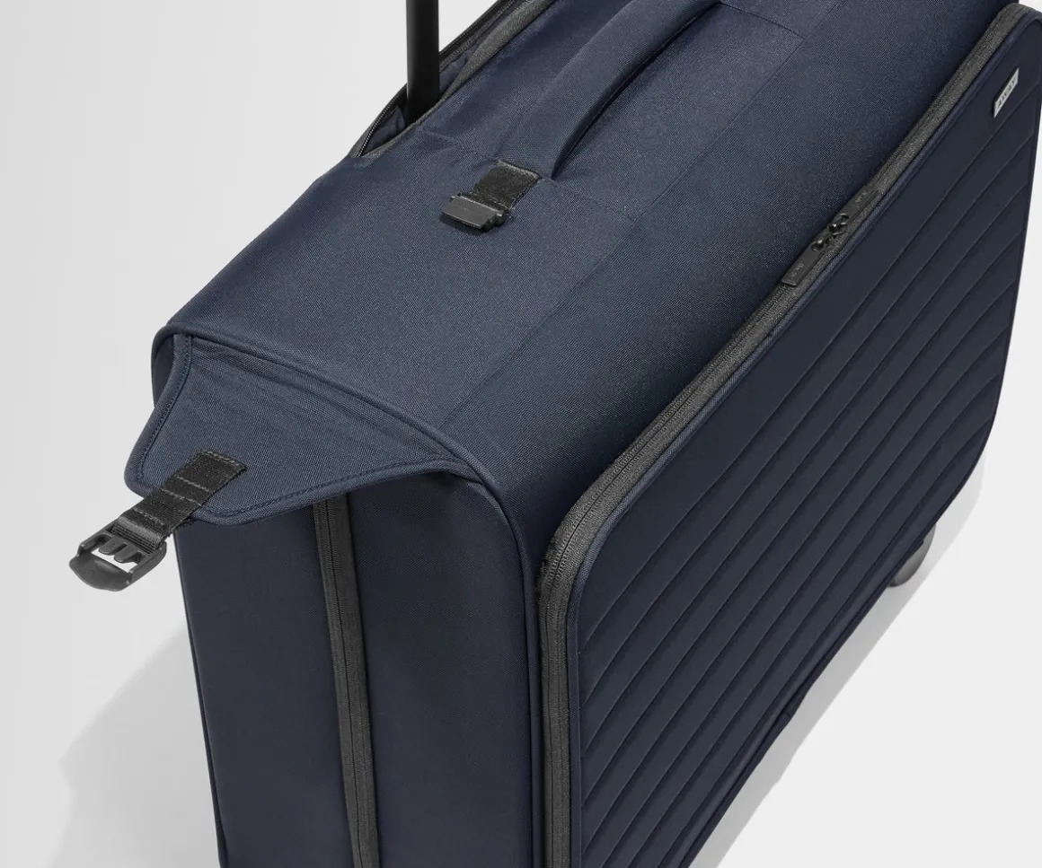 Softside Garment Roller in Navy Blue