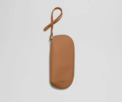 Sunglasses Pouch in Desert Tan