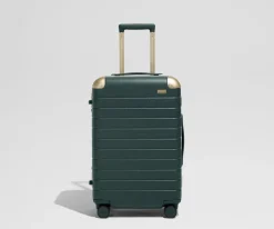 The Aluminum Edge Bigger Carry-On in Ivy Green