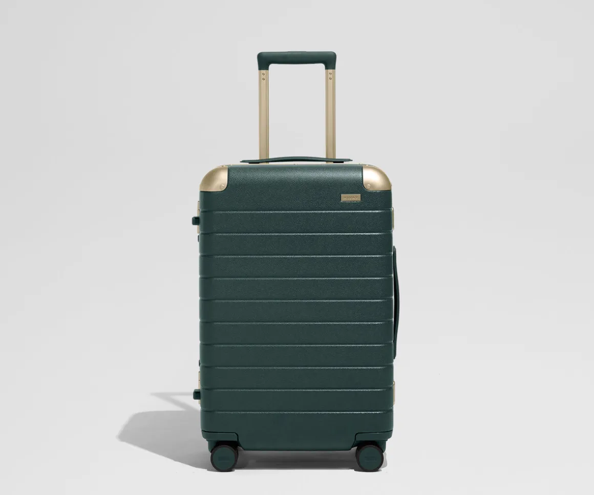 The Aluminum Edge Bigger Carry-On in Ivy Green