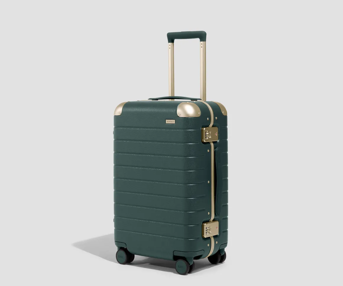 The Aluminum Edge Carry-On in Ivy Green