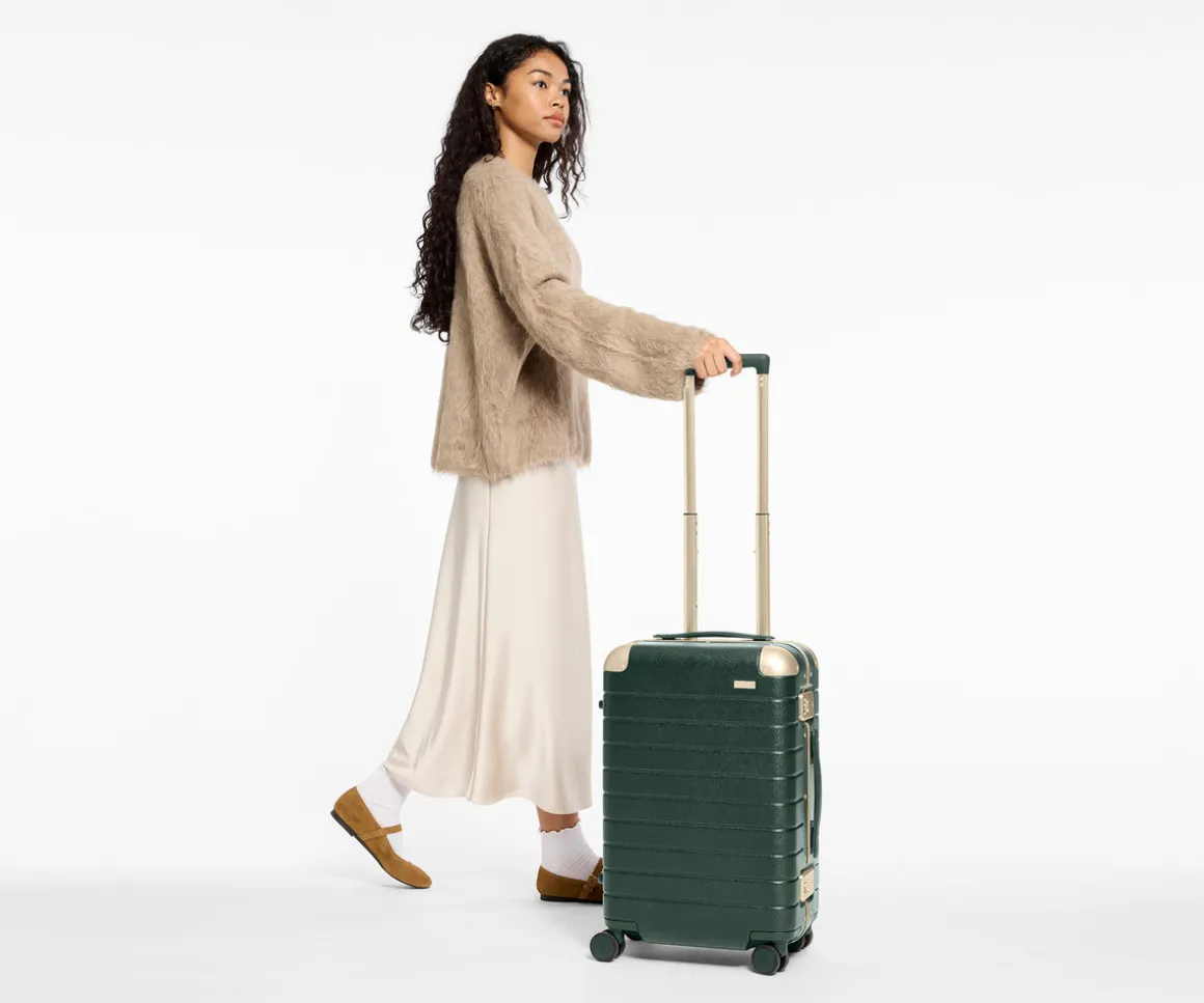 The Aluminum Edge Carry-On in Ivy Green